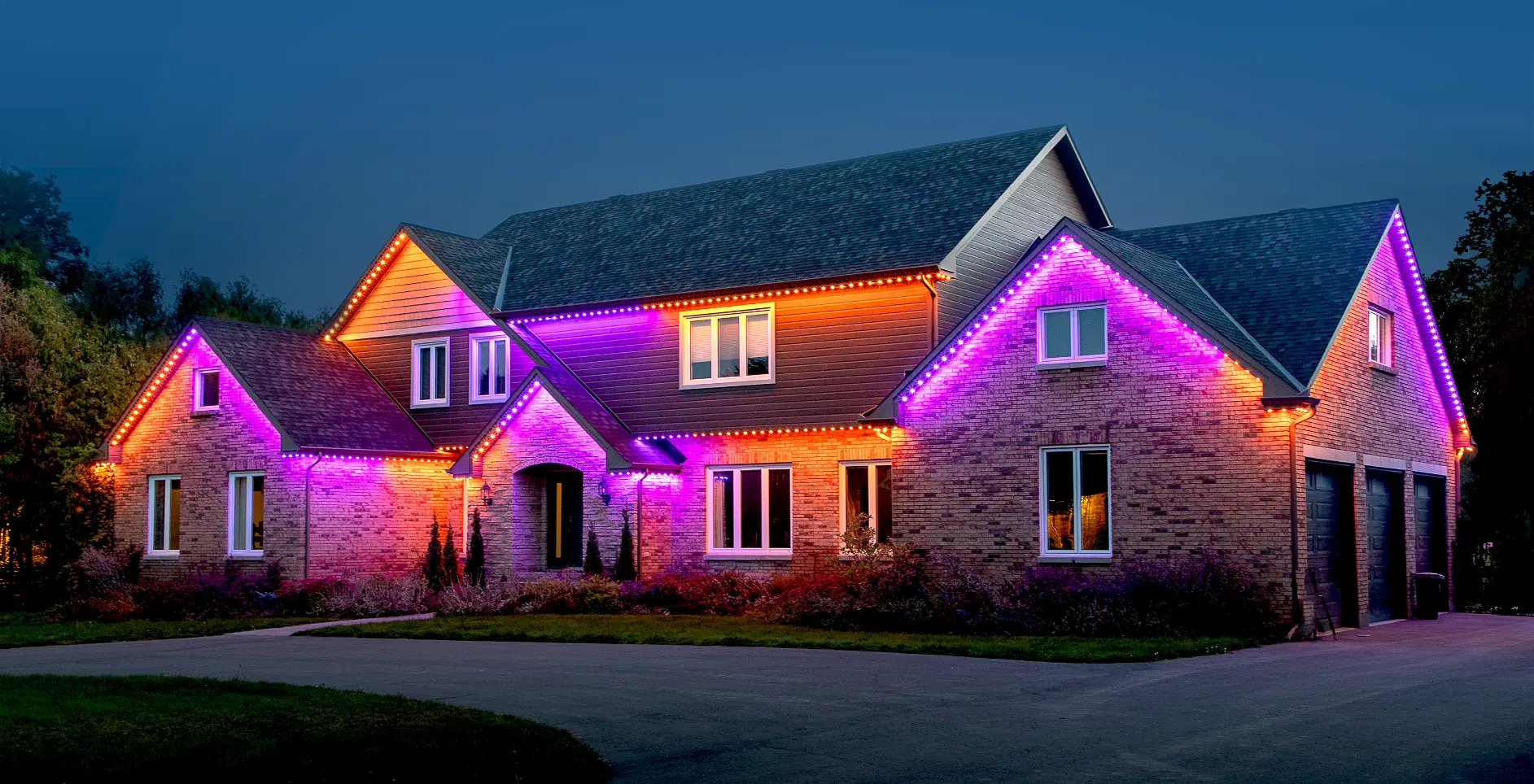 Globe lights installation